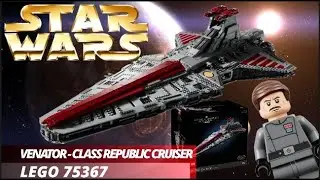 LEGO STAR WARS 2023 Venator-Class Republic Attack Cruiser (75367) This is so cool !