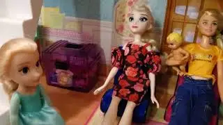 ANYA FAKES BEING SICK!!!- elsa amd Anna toddlers fake being sick!!