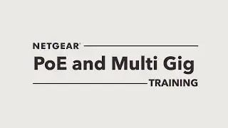 (Networking Basics) PoE and Multi Gig