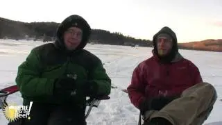 Coffee Beer and Ice Fishing