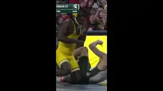 All Pinning from Nick Corday vs. Christian Tanefeu | Michigan State Wrestling
