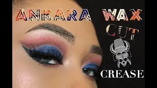 COMMENT FAIRE UN MAQUILLAGE PALETTE WAX black Up | ANKARA INSPIRED MAKE UP TUTORIAL #1  🦁