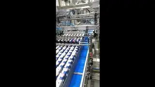high speed wraparound case packer  for Tetra pak bricks#tetrapak #tetra #milkpacking