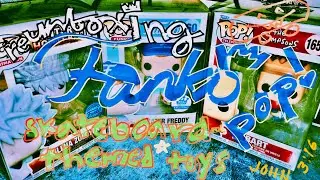 funko pop! re:unboxing | sKater boys | bart simpson, killua zoldyck, freddy funko