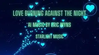 Love Burning Against The Night | AI Music by Eric Wyns