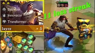 INSANE 11 MERCENARY LOSS CASH OUT!!!  3 STAR JAYCE ⭐⭐⭐  MECHANICAL DRAGON  | TFT Set 6.5