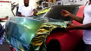 Wrap Starz of Memphis Episode 1: Wrapped Maserati Quattroporte done by Wrap Starz