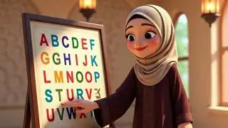 Islamic ABC Song for Kids | Learn Alphabets with Allah | Muslim Kids Nasheed A to Z