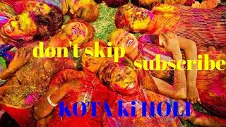HOLI OF KOTA|| DON'T SKIP🤞||KOTA KI HOLI LANDMARKCITY KUNHARI ||#trendingvideo ||INFINITYSENSES2