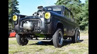 Ford 100e Supercharged Gasser ! !