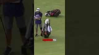 Watch Fitzpatrick's Incredible Shot on a Downhill Lie!