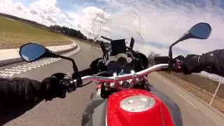 BMW 1200GS vs KTM 1190 Adv R at Bikedagarna 2013