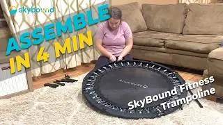 Home Cardio Essential! SkyBound Rebounder with Bar Setup + Jump Test