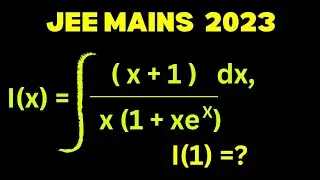 JEE MAINS 2023 PYQS | Indefinite Integration simple problem | 8 April Shift 1 | Jee 2025 preparation