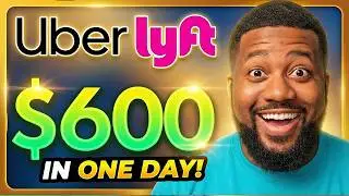 Я заработал 600 долларов за ОДИН день с Uber и Lyft.