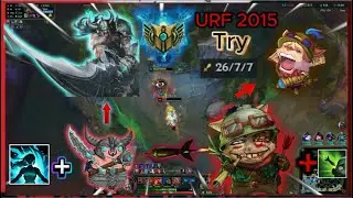 URFでTRYNDAMERE VS TEEMO！ クレンズがあれば楽勝？😂【リーグ・オブ・レジェンド】LOL