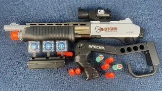 [TOY  GUN AMSR]SPAS-12: Love at First PUMP? Or Just SHELL SHOCKED?  {ASMR }Unboxing #toys #nerf