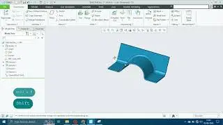 Learn how to create sheetmetal Forming part in Creo - sheetmetal design 12