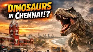  🫣🦕Dinosaurs in Chennai🦖 😱 | AI Created Realistic Dino Attack😵&zwj;💫