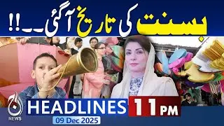 Basant Festival Lahore | Kite Flying 6-8 Feb | Safety Measures Motorcycles 11PM News Headlines