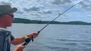 Lake Kipawa Trolling for trout