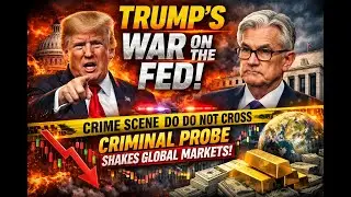 Trump's War on the Fed: Criminal Probe Shakes Global Markets!
