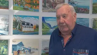 Gilles St-Laurent, le policier qui &eacute;tait aussi un artiste peintre