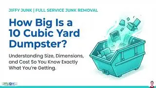 How Big Is a 10 Cubic Yard Dumpster? Understanding Size Dimensions and Rental Cost