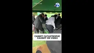 Casket catastrophe caught on video