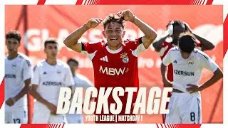Backstage | #JunioresBenfica vs. Qarabağ FK | UEFA Youth League