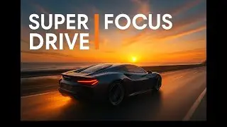 High Performance Focus | Study + Work with Cinematic Car Vibes (4K Ambience)
