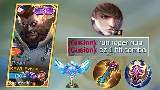 ROGER VS TOP SUPREME GUSION FAST HANDS | WHO WILL BE THE MCL CHAMPION? | MLBB