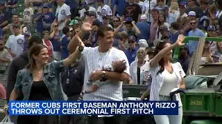 Chicago Cubs host retirement ceremony for World Series champion Anthony Rizzo