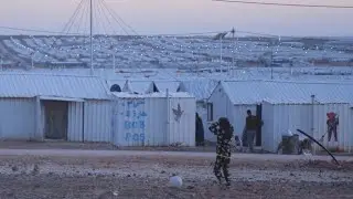 Azraq refugee camp in Jordan uses solar energy