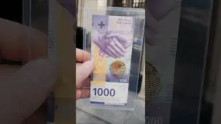 1000 Swiss franc banknote