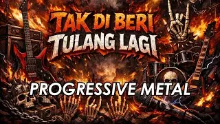TAK DIBERI TULANG  LAGI 😱 COVER PROGRESSIVE METAL