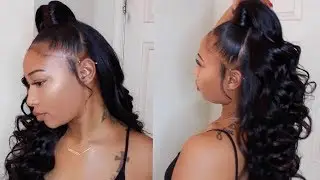 Half Up Half Down Quick Weave | Ft. Unice Hair