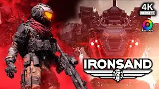 Let's Play Ironsand Boss Spider Mech Protocol Shutdown 4K Reshade