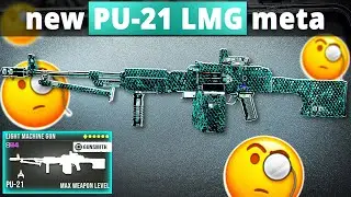 this NEW PU-21 LMG LOADOUT is BROKEN on Rebirth Island