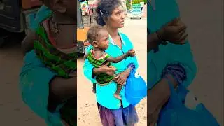 Helping People 😭❤️ Poor Children In India | Helping Video | Poor People Emotional Video #shorts
