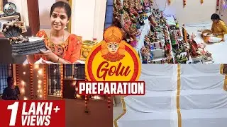 Golu Preparation | Navarathri 1st Day Pooja | Golu Vlog | Lakshya Junction