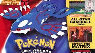 #LecturaGaming - Revista NIntendo Power (US) Vol. 167  - Portada Pokemon Ruby/Sapphire -