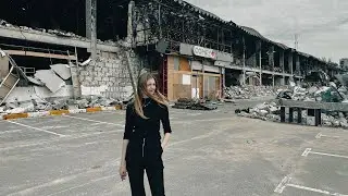 Bucha, Ukraine after Russian occupation