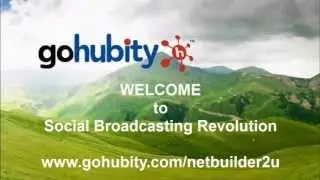 Hubity Social Broadcasting Revolution Marketing system