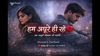 हम अधूरे ही रहे 💔 | Sad Love Song | Male Female Duet | Presented by FrostTuneX