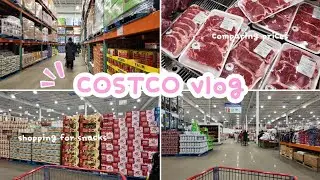 GROCERY VLOG | Costco Canada | 2025 Inflation Check 😳 Food Prices 2024 &rarr; 2025
