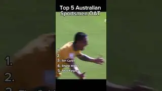 Top 5 Australian Sportsmen OAT#australia #sports #top5