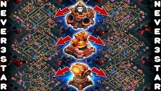 UNBEATABLE TH18 Legend League Anti 1-Star Base 2025! (with LINK)| Anti-1 Star TH18 War Base