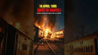 Avadh Assam Express Fire Accident 1995 😰 | #shorts