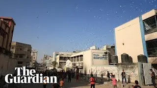 Israeli army drops evacuation leaflets over Gaza City as residents flee
